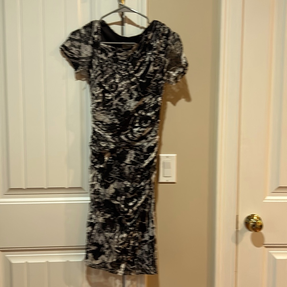 Black and cream lace dress! Size 2.